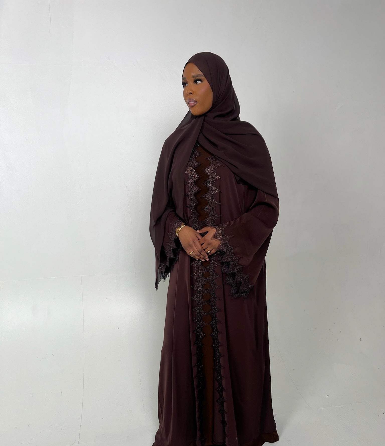 Layali Lace Abaya
