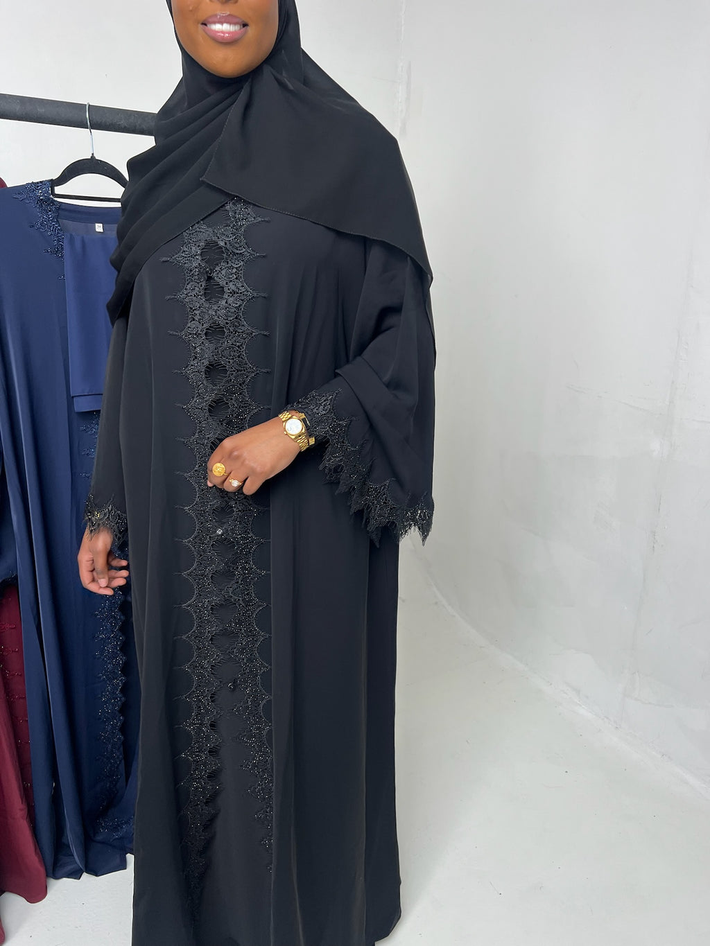 Layali Lace Abaya