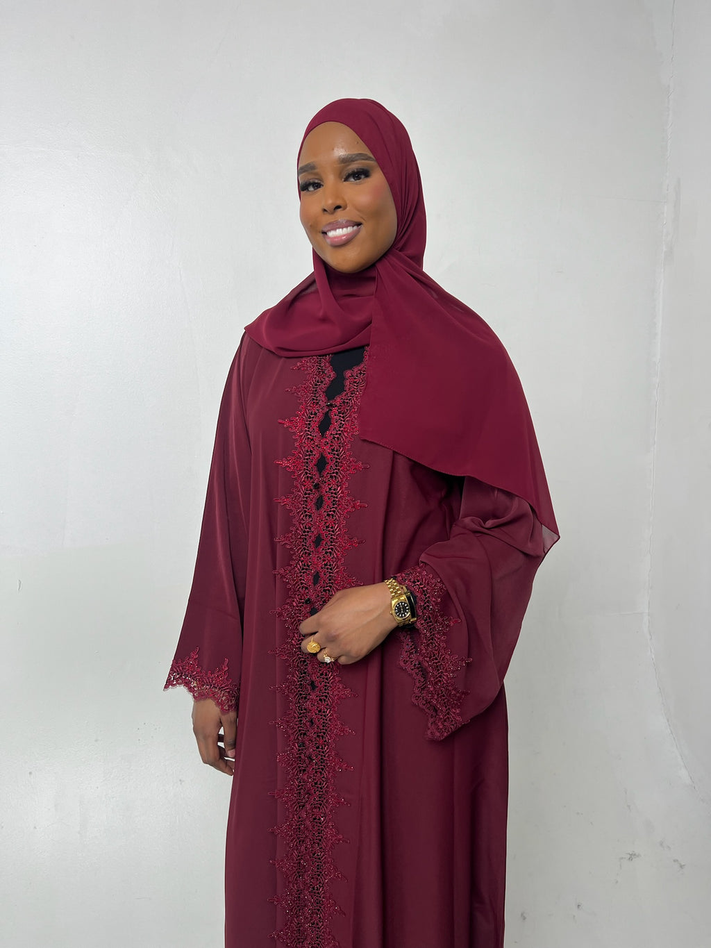 Layali Lace Abaya