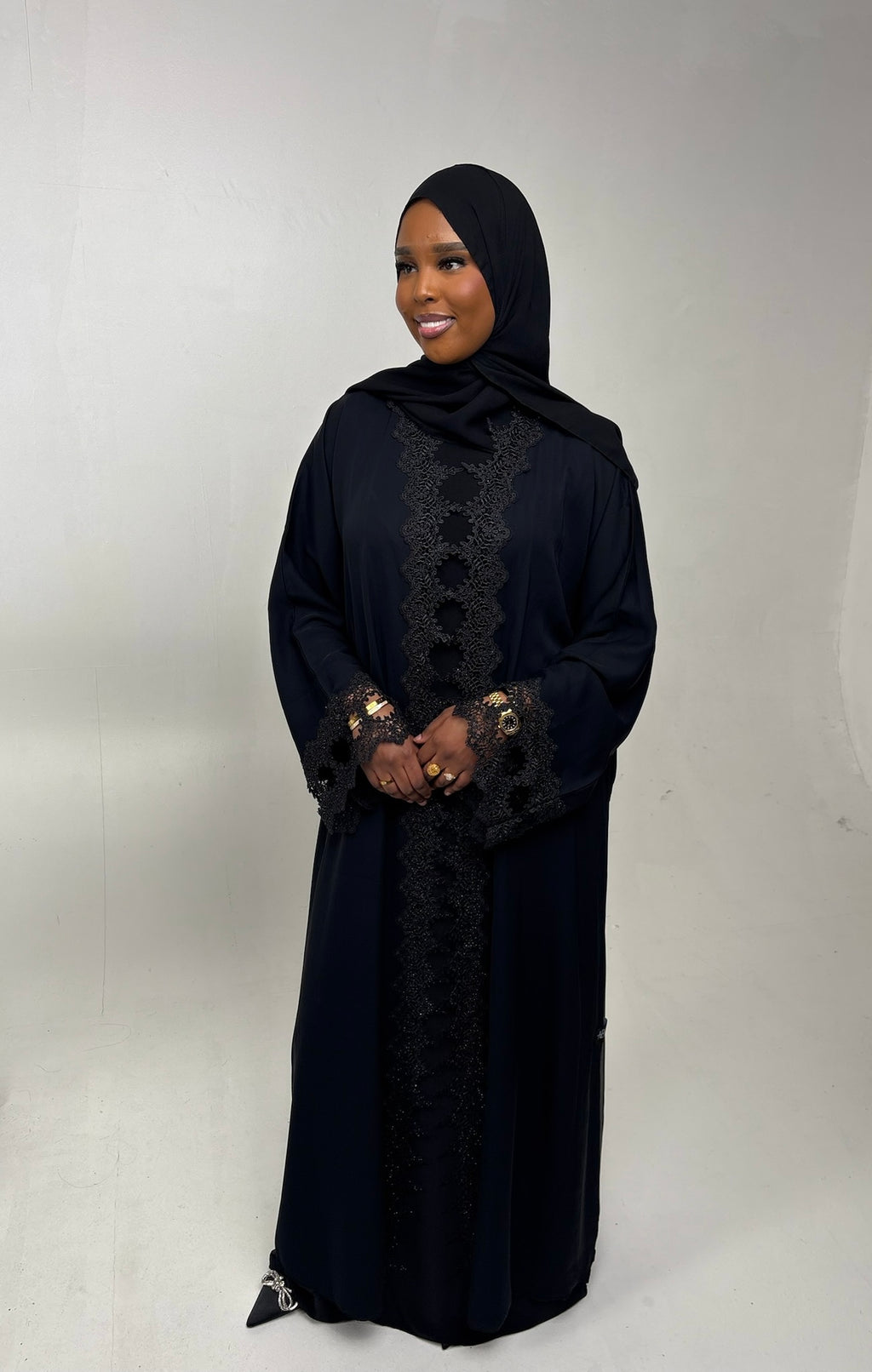 Layali Lace Abaya