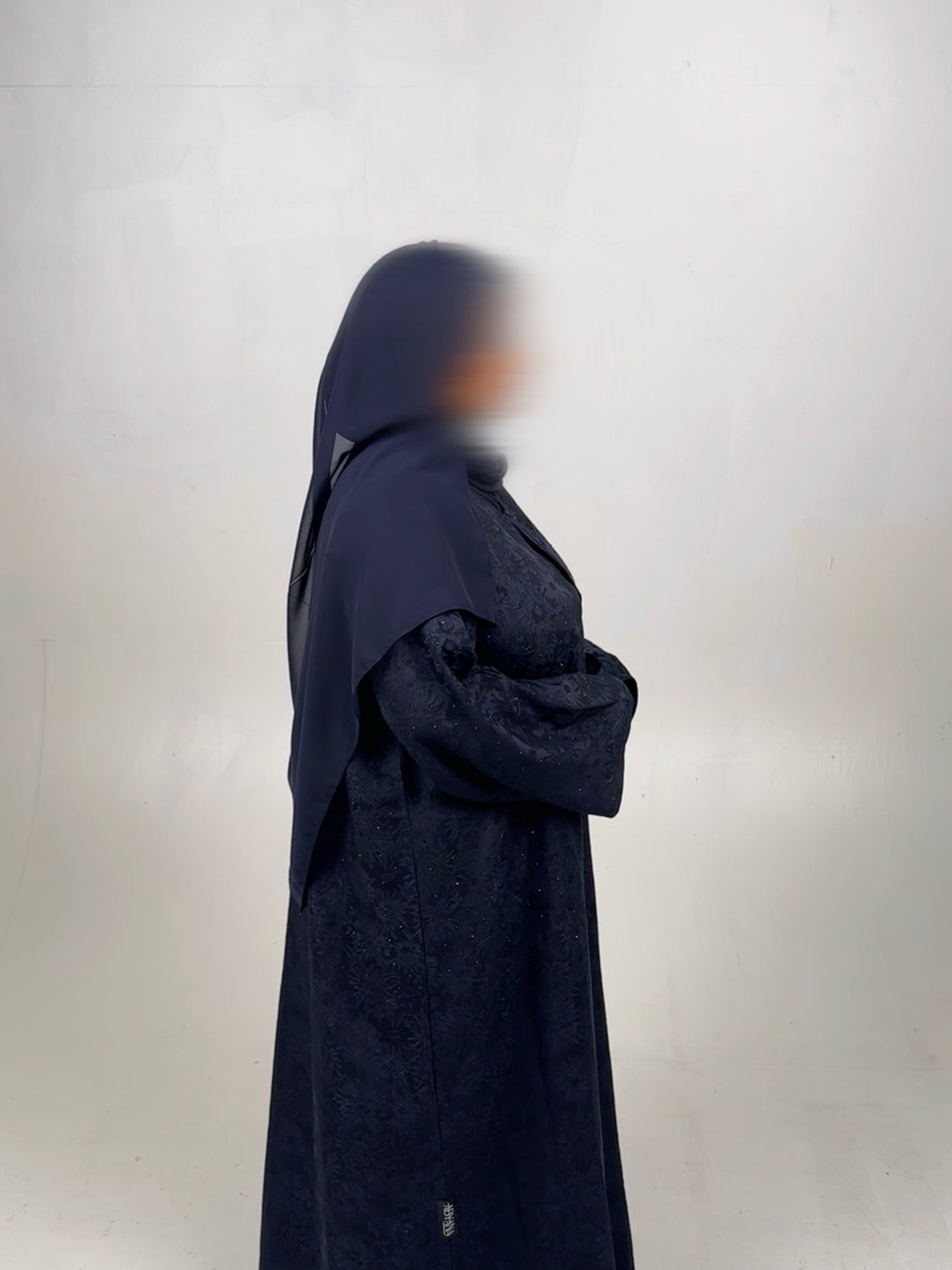 Qamar Abaya Blue