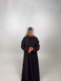 Bushra Purple Abaya