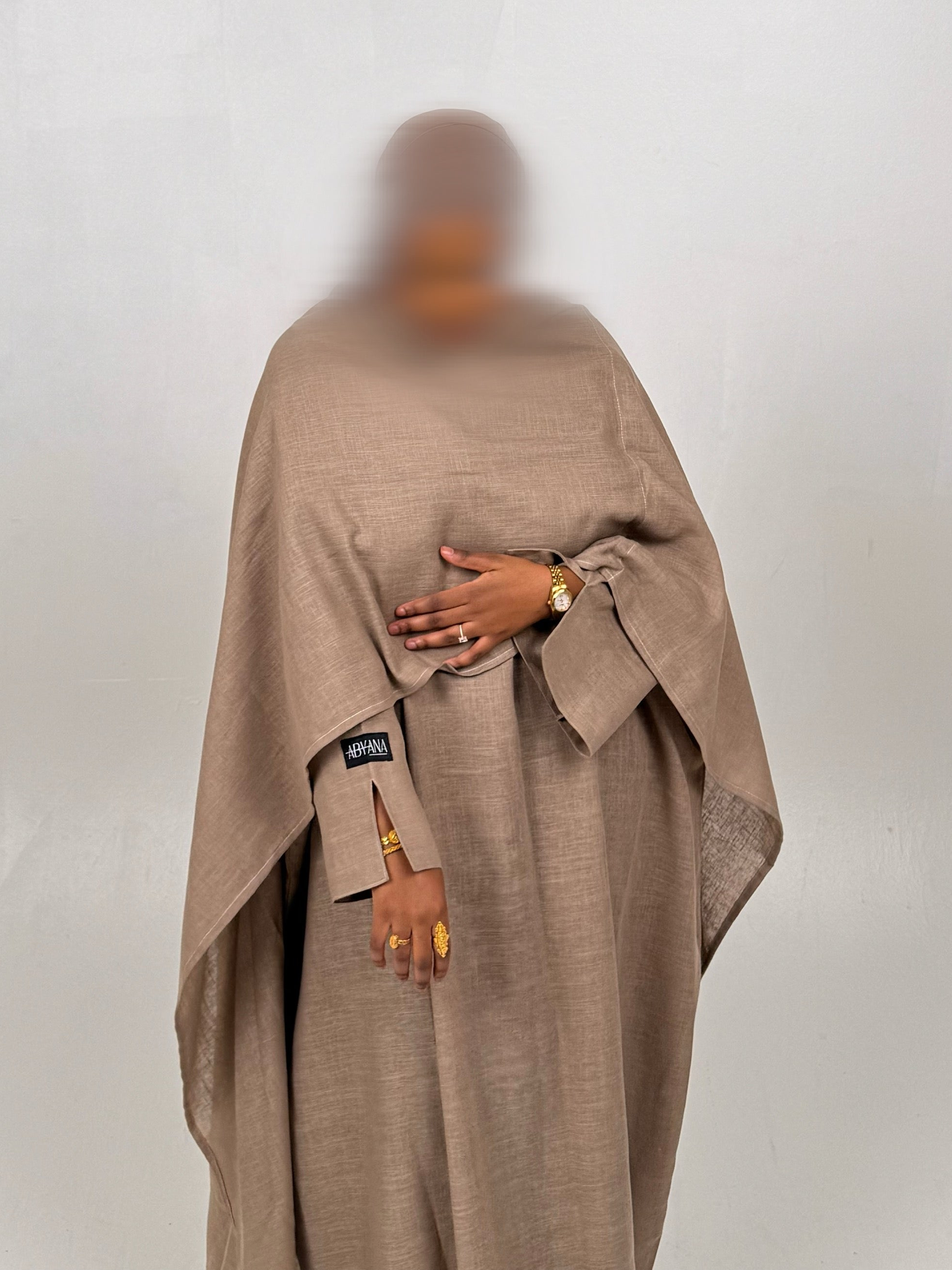Shawl Beige Abaya