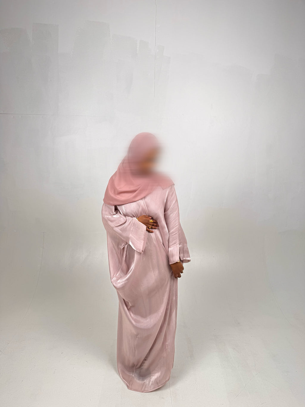 Blush Radiance Abaya