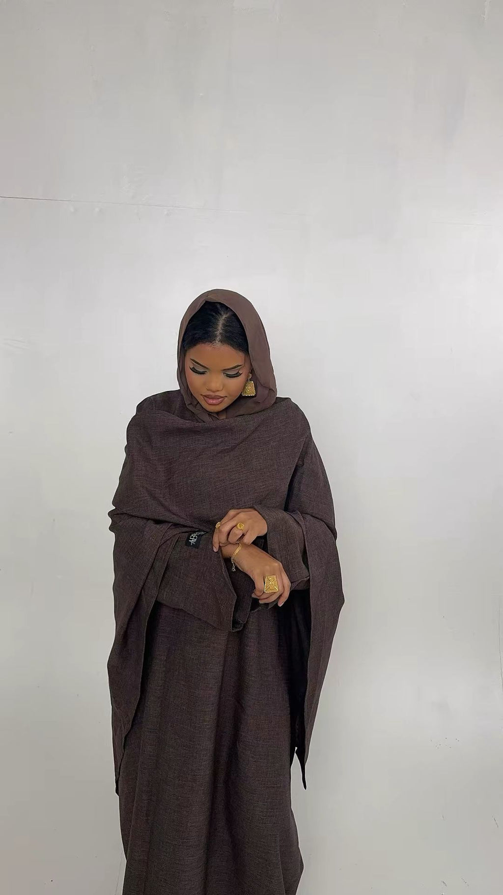 Shawl Brown Abaya