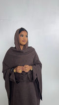 Shawl Brown Abaya